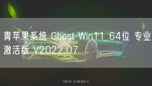 青苹果系统 Ghost Win11 64位 专业激活版 V2022.07 青苹果系统 Ghost Win11 64位 专业激活版 V2022.07